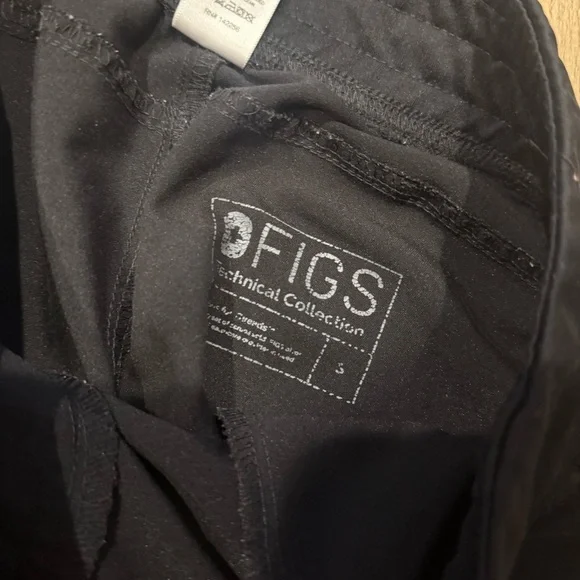 Figs scrub pants technical collection women’s small black - Picture 2 of 4